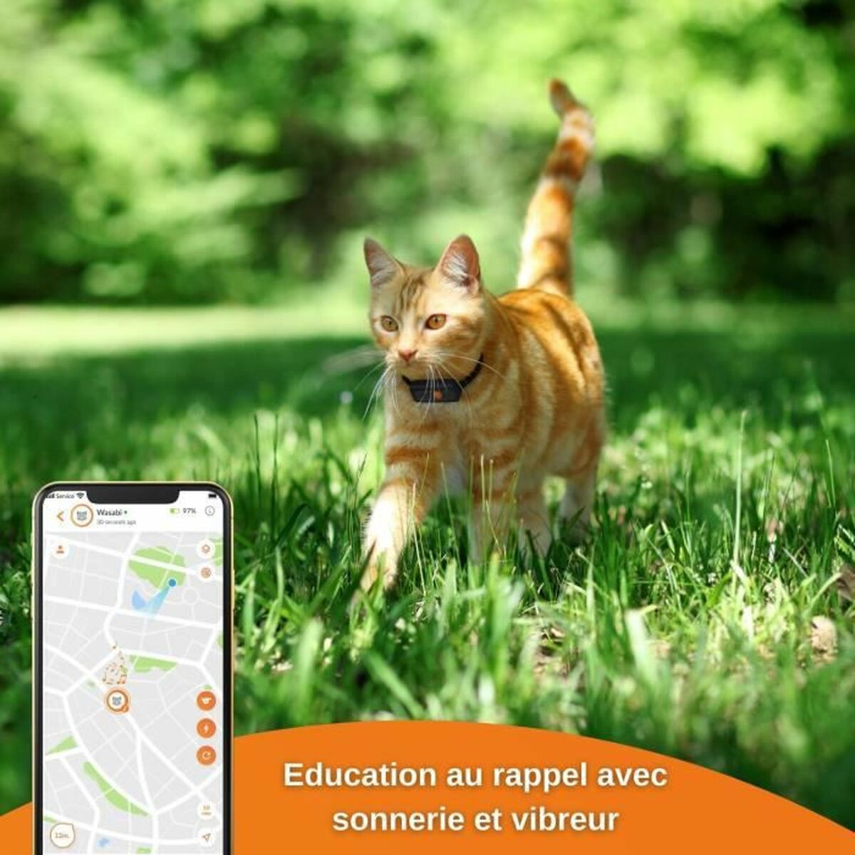 Elvesztés elleni Lokátor Weenect Weenect XS GPS Fekete